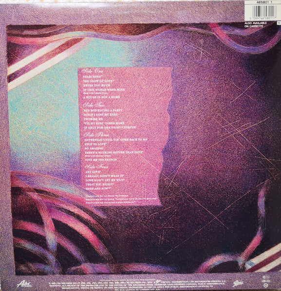 Image of Back Cover of 2xLP - VG/VG+ - LUTHER VANDROSS, The Best Of Luther Vandross... The Best Of Love (Epic; 465801 1, UK 1989, Gatefold), Two bumped and slightly torn corners.,  - 4026289E