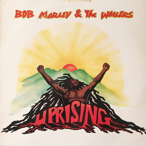 Image of Front Cover of LP - VG+/VG - BOB MARLEY & THE WAILERS, Uprising (Island Records; ILPS 9596, Sweden 1980, Textured Sleeve, Inner), Lots of light lines, plays VG+.,  - 2616380C