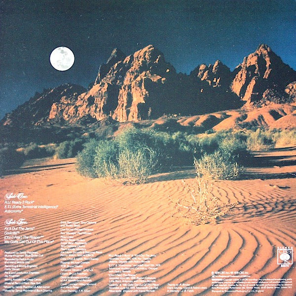 Image of Back Cover of LP - VG/VG - BLUE OYSTER CULT, Some Enchanted Evening (CBS Sunburst Labels; S CBS 86074, UK 1978, Inner), Strong VG,  - 4316285C