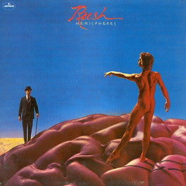 Image of Front Cover of LP - VG/VG+ - RUSH, Hemispheres (Mercury; 9100 059, UK 1978, Gatefold, No Poster Insert), No Poster. ,  - 1916192C