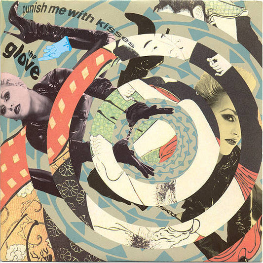 Image of Front Cover of 7" - VG+/VG+ - THE GLOVE, Punish Me With Kisses / The Tightrope (Wonderland Paper Labels; SHE5, UK 1983, Picture Sleeve, Robert Smith, Steven Severin), Very Strong VG+, Slight Sticker Damage To Sleeve,  - 2326203E