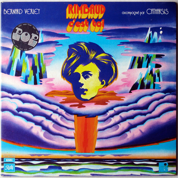 Image of Front Cover of LP - VG/VG - BERNARD VERLEY ACCOMPAGN  PAR CATHARSIS, Rimbaud C'est Toi - Le Bateau Ivre (Path ; 2 C 064 11 473, France 1972, Gatefold), ,  - 1445556S