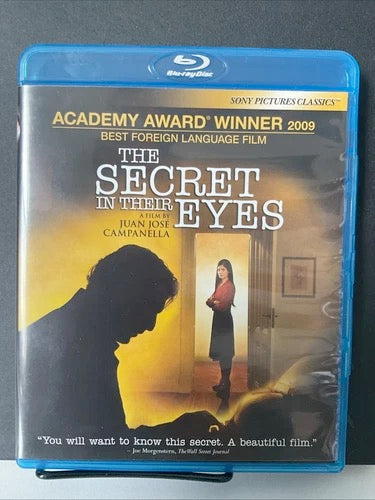 Image of Front Cover of Blu-Ray - VG+/VG+ - JOAN JOSE CAMPANELLA, The Secret in Their Eyes (Sony; 35595, US 2010 Reissue, Blu-ray Case), ,  - 1415602C