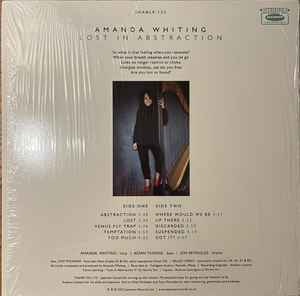 Image of Back Cover of LP - VG+/VG+ - AMANDA WHITING, Lost In Abstraction (Jazzman; JMANLP132, UK 2022), ,  - 5225139E