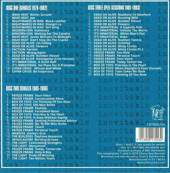 Image of Back Cover of 3xCD - VG+/VG+ - VARIOUS, Birth Of A Nation (Inevitable Records: An Independent Liverpool 1979-1986) (Cherry Red; CDTRED755, UK 2019), ,  - 3756003S