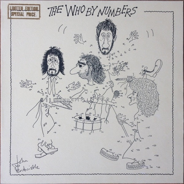 Image of Front Cover of 4745084S: LP - THE WHO, The Who By Numbers (Polydor; 2490 129, UK 1975, Numbered Limited Edition) No. 130698, Ring Wear  VG/G+
