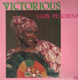 Image of Front Cover of 1525175E: LP - LADY PEACHENA, Victorious (Platinum Peachtree Records; PPR-888880, US 1988)   VG/VG