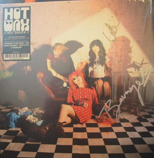 Image of Front Cover of LP - NEW/NEW - HOTWAX, Hot Shock (Marathon Artists; MA0433LP1, UK & Europe 2025, Inner, Black & Cream stripe), ,  - 1535077E
