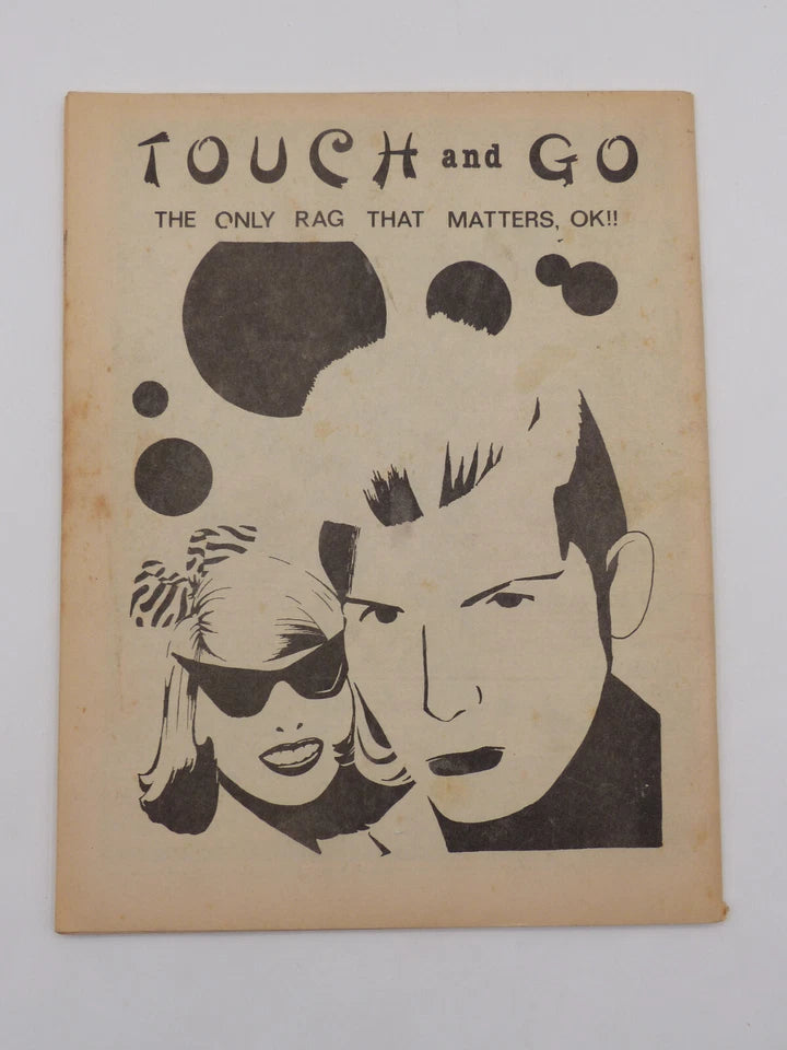 Image of Back Cover of 1545295S: Book - TOUCH AND GO, The Best Of Touch & Go Magazine (Selfless Records; SFLS-4, US 1991) Strong VG+  VG+/VG+