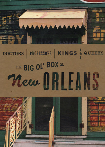 Image of Front Cover of 4xCD - VG+/VG+ - VARIOUS, Doctors, Professors, Kings & Queens: The Big Ol' Box Of New Orleans (Shout! Factory; D4K 37441, US 2004, Book Sleeve, Book), ,  - 1535110E