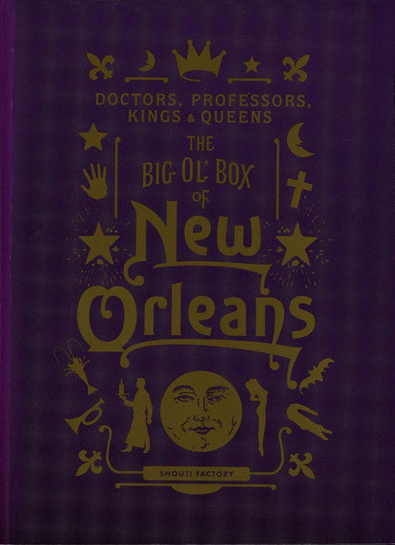 Image of Back Cover of 4xCD - VG+/VG+ - VARIOUS, Doctors, Professors, Kings & Queens: The Big Ol' Box Of New Orleans (Shout! Factory; D4K 37441, US 2004, Book Sleeve, Book), ,  - 1535110E