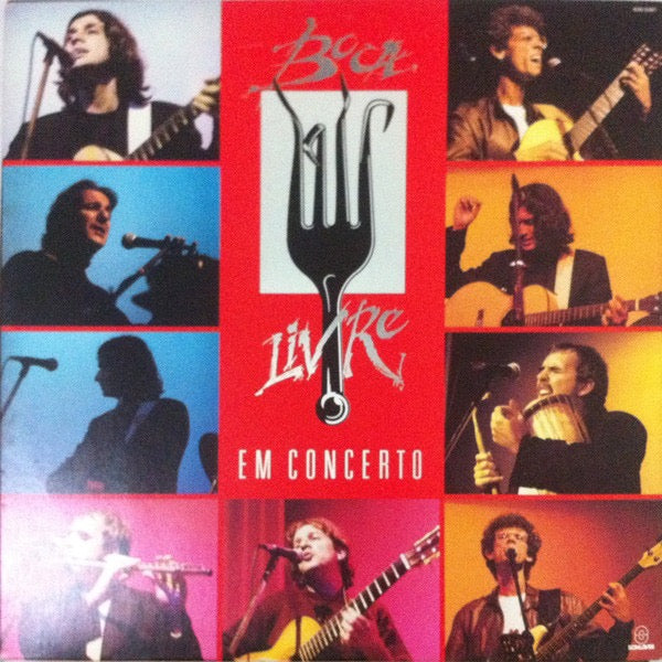 Image of Front Cover of 1515494C: LP - BOCA LIVRE, Em Concerto (Som Livre; 406.0061, Brazil 1989, Insert)   VG/VG+