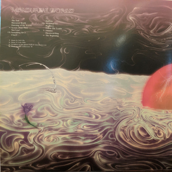 Image of Back Cover of 5035025E: LP - MAGDALENA BAY, Mercurial World (Luminelle Recordings; LUM030LP, US 2021, Gatefold, Inner & Insert, Download Code)   NEW/NEW