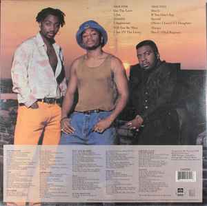 Image of Back Cover of 1625115E: LP - WHISTLE, Get The Love (Select Records; 1-61252, US 1992) Light marks. Sleeve still in cellophane (opened).  EX/VG+