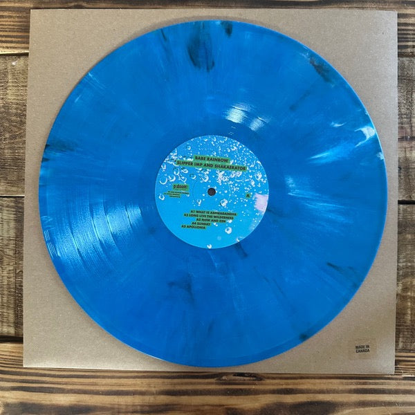 Image of Label Cover of LP - NEW/NEW - THE BABE RAINBOW, Slipper Imp And Shakaerator (p(doom) records; 198704274770, Canada 2025, Inner, Laguna Blue Vinyl), ,  - 1635165E