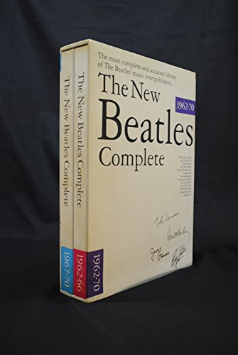 Image of Back Cover of 2xBook - VG/VG+ - THE BEATLES, The New Beatles Complete Volumes 1 and 2 (Omnibus; , Europe 1992, Paperback, 2 volumes in slipcase. Chronologically arranged, the words and music to every song written and recorded by The Beatles. Over 200 songs in full piano, vocal and guitar arrangements.), ,  - 1716458C