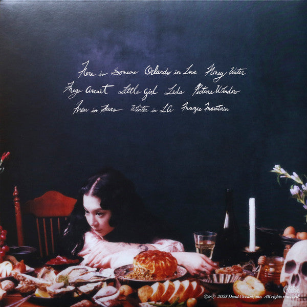 Image of Back Cover of LP - NEW/NEW - JAPANESE BREAKFAST, For Melancholy Brunettes (& Sad Women) (Dead Oceans; DOC425LPC1, US 2025, Inner, Frosted Shadow Vinyl), ,  - 5115058C