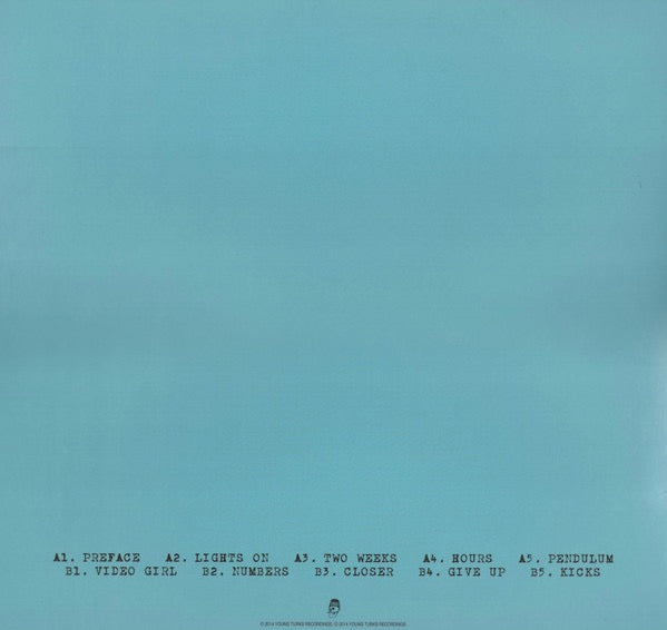 Image of Back Cover of LP - NEW/NEW - FKA TWIGS, LP1 (Young Turks; YTLP118, UK 2014, Inner, 180 Gram Black Vinyl), ,  - 0636189E