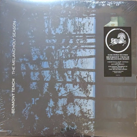 Image of Front Cover of LP - NEW/NEW - BENMONT TENCH, The Melancholy Season (Dark Horse Records; DH0017, Worldwide 2025, Inner, Limited Edition, Blue Vinyl, Tom Petty & The Heartbreakers), ,  - 1635210E