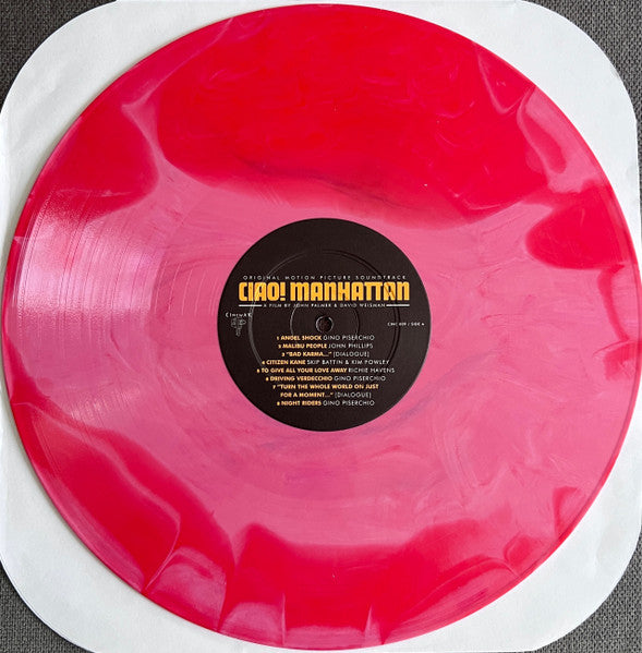 Image of Label Cover of LP - VG/VG+ - VARIOUS, Ciao! Manhattan (Cinewax; CINE 809, US 2017, Gatefold, Booklet, "Angel Shock" (Pink swirl) Vinyl, Ltd to 2000, with Obi), ,  - 4446059S