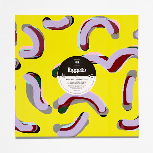 Image of Front Cover of 1725041E: 12" - L'OGGETTO, Musica Da Discoteca Vol.1 (MKDF Records; MKDF001, Italy 2021, Company Sleeve) Close to EX  VG+/VG+