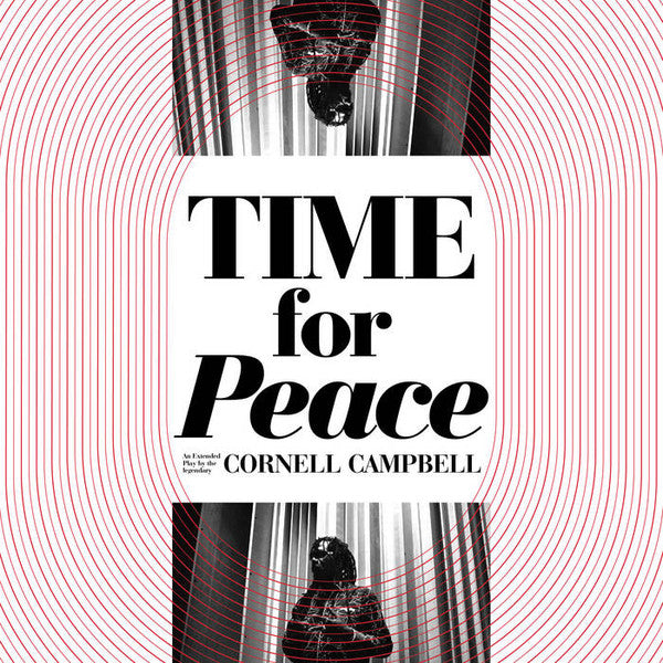 Image of Front Cover of 12" - VG+/VG+ - CORNELL CAMPBELL, Time For Peace (Jancro ; JC002, UK 2021), ,  - 1725042E