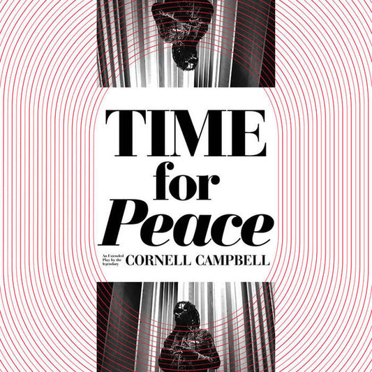 Image of Front Cover of 1725042E: 12" - CORNELL CAMPBELL, Time For Peace (Jancro ; JC002, UK 2021)   VG+/VG+