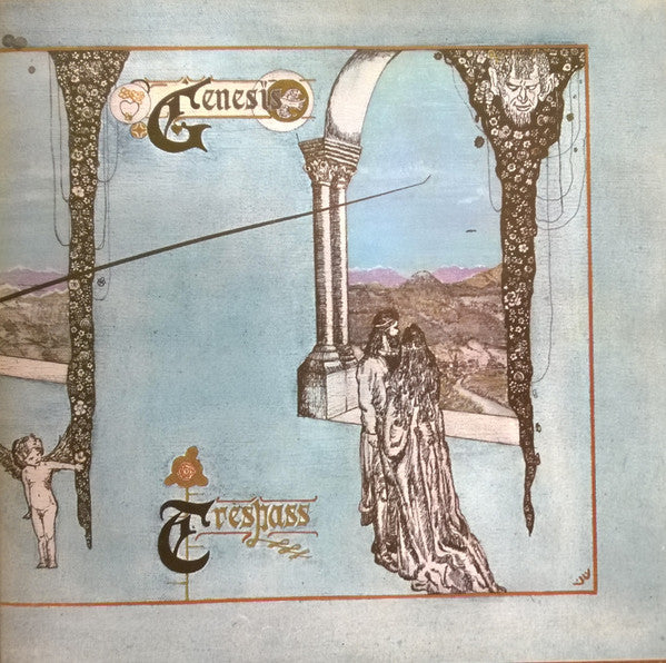 Image of Front Cover of LP - VG/VG - GENESIS, Trespass (Charisma Hatter B & C Marketing; CAS1020, UK 1972 Reissue, Non-Textured E J Day Gatefold Sleeve, No Insert), ,  - 3226084E