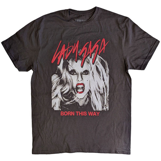 Image of Front Cover of 1755139S: Accessories - LADY GAGA, Born This Way T-Shirt Medium (, UK )   NEW/NEW