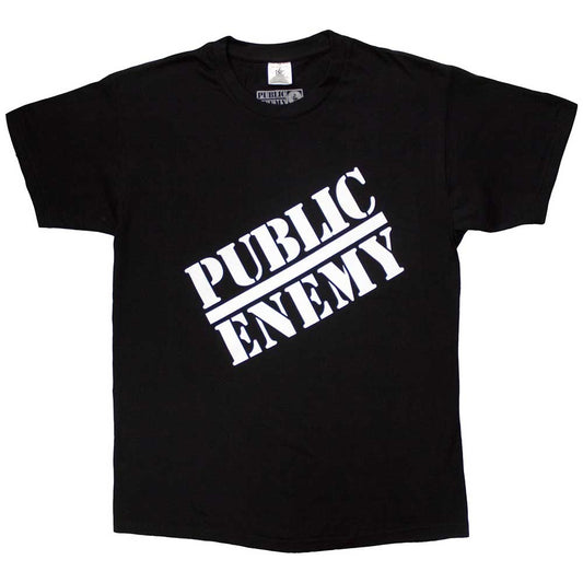 Image of Front Cover of 1755179S: Accessories - PUBLIC ENEMY, Logo T-Shirt  X Large (, UK )   NEW/NEW