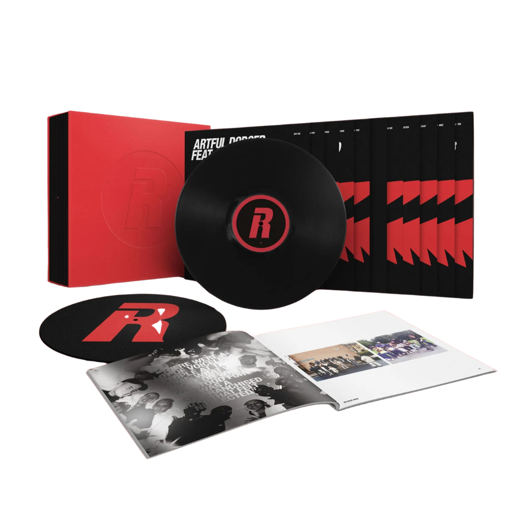 Image of Front Cover of 10x12" - NEW/NEW - VARIOUS, Relentle25 (Relentless Records ; Relentle25, UK 2022, Box Set, Relentless 25th Anniversary, Limited Edition, Slipmat, 28-page booklet, So Solid Crew, Roll Deep, Lethal Bizzle), , Artful Dodger, So Solid Crew, Roll Deep, Lethal Bizzle, Headie One, Craig David, Joss Stone, Tom Walker, Daniel Bedingfield, KT Tunstall, Not3s, Jay Sean, Professor Green, Cage The Elephant and Bad Boy Chiller Crew - 1735178E