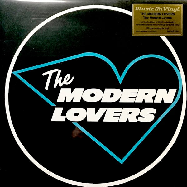 Image of Front Cover of LP - NEW/NEW - THE MODERN LOVERS, The Modern Lovers (BMG; MOVLP1681, Europe 2025 Reissue, Blue Marbled [Cool Blue] Vinyl, Numbered limited Edition of 4,000), ,  - 1936029E