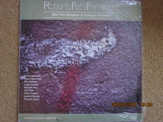Image of Front Cover of 1815126C: LP - ROBERTO FATS FERNANDEZ, New York Sessions & Trabajos Portenos (Melopea Discos; DM 027, Argentina 1989)   VG/VG+
