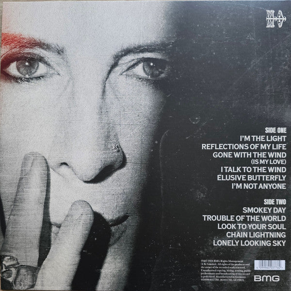 Image of Back Cover of 0426301E: LP - MARC ALMOND, I'm Not Anyone (BMG ; 964037761, Europe 2024, Gatefold, Inner) With autographed print! Seal opened instore, still in hype stickered shrinkwrap. Paper scuffs on disc.  EX/VG+