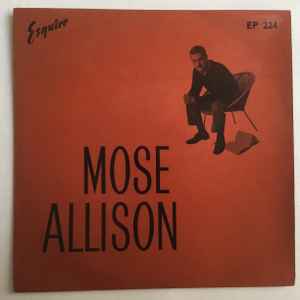 Image of Front Cover of 1825167E: 7" EP - MOSE ALLISON, One Room Country Shack (Esquire Records Ltd.; Ep 224, UK 1960, Picture sleeve) Light marks. Tear on sleeve. Centre in tact.  P/VG