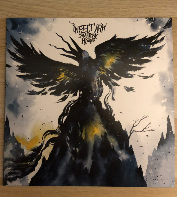 Image of Front Cover of 1825188E: LP - INSECT ARK, Marrow Hymns (Profound Lore Records ; PFL196, Canada 2018, Inner, Clear Vinyl)   EX/EX