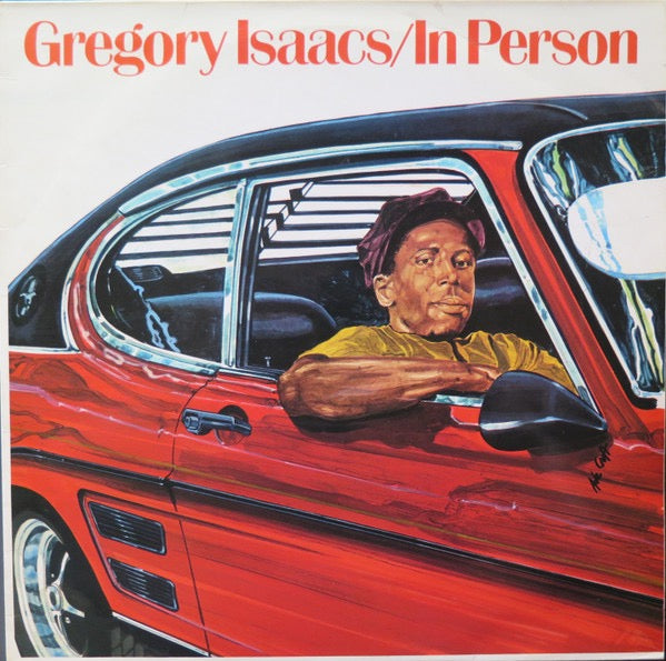 Image of Front Cover of LP - VG/G+ - GREGORY ISAACS, In Person (Trojan Records; TRLS 102, UK 1980s Reissue, Glossy Sleeve), Lots of light marks, plays through ok. Quite a bit of wear on sleeve, yellowing, still looks ok.,  - 2426194E