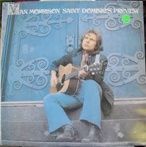 Image of Front Cover of LP - VG/VG+ - VAN MORRISON, Saint Dominic's Preview (WB Green With WB Orange Shield Logo, NO "Made In UK"; K46172, UK 1972, NO Insert, RAYS/KIPPER), ,  - 1716373C