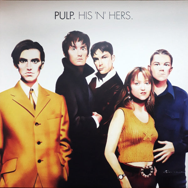 Image of Front Cover of 2xLP - EX/EX - PULP, His 'N' Hers (Island Records; 7722674, Europe 2019 Reissue, Gatefold, 2 Inners, 180 Gram Vinyl), ,  - 4346153S