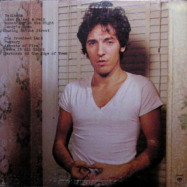 Image of Back Cover of LP - VG/VG - BRUCE SPRINGSTEEN, Darkness On The Edge Of Town (Columbia; JC 35318, US 1978, No Inner, No Insert, Santa Maria Pressing, EXP Run Out), A few light marks ,  - 4116093C