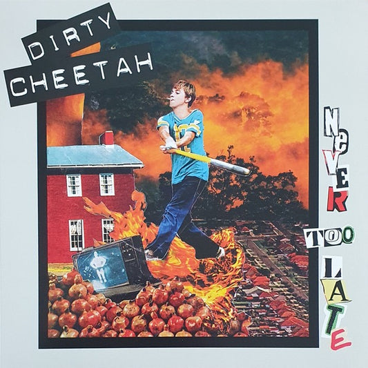 Image of Front Cover of 1915188C: LP - DIRTY CHEETAH, Never Too Late (No Front Teeth Records; #255, UK & US 2020)   VG+/VG+