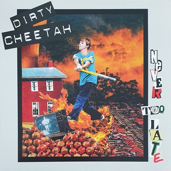 Image of Front Cover of LP - VG+/VG+ - DIRTY CHEETAH, Never Too Late (No Front Teeth Records; #255, UK 2020), ,  - 1915188C