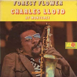 Image of Front Cover of LP - VG+/G+ - CHARLES LLOYD, Forest Flower (At Monterey) (Atlantic Plum & Orange; 1473, US 1967, Gatefold, Mono), Only a few light marks to disc - plays well!,  - 4016370C