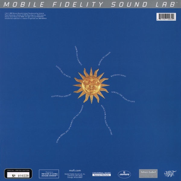 Image of Back Cover of 1735197E: LP - TEARS FOR FEARS, The Seeds Of Love (Mobile Fidelity Sound Lab; MOFI 1-034, US 2012 Reissue, Gatefold, Inner, Limited Edition, Numbered, Remastered, Special Edition, Stereo)   NEW/NEW