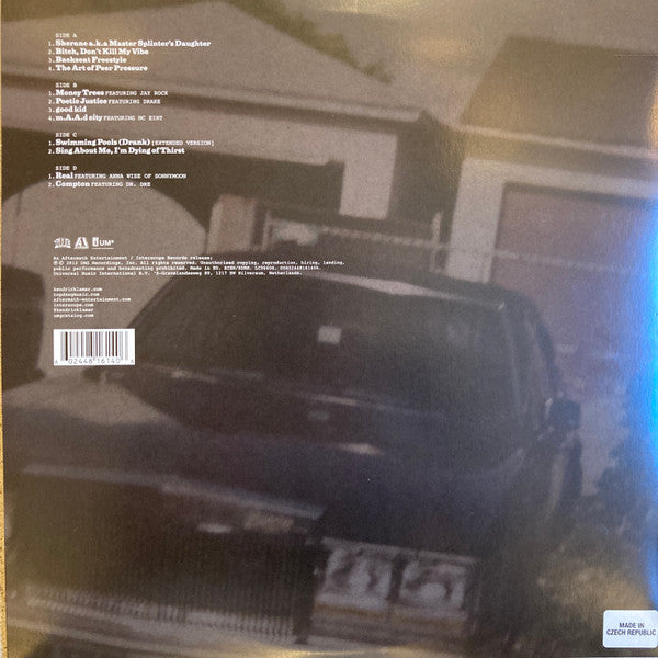 Image of Back Cover of 2xLP - NEW/NEW - KENDRICK LAMAR, Good Kid, M.A.A.D City (Interscope Records; 4816140, Europe 2022), ,  - 3316543C