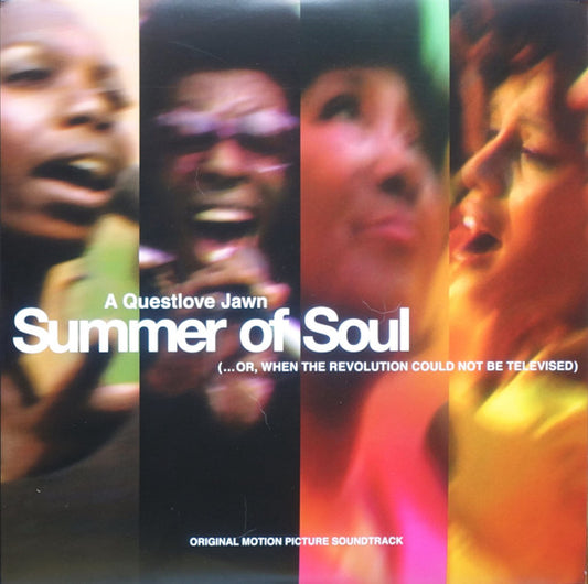 Image of Front Cover of 5045069S: 2xLP - VARIOUS, Summer Of Soul (...Or, When The Revolution Could Not Be Televised) (Original Motion Picture Soundtrack) (Legacy; 19439953321, Europe 2022, Gatefold, 2 Inners) Hairlines, Feint ring wear  VG+/VG