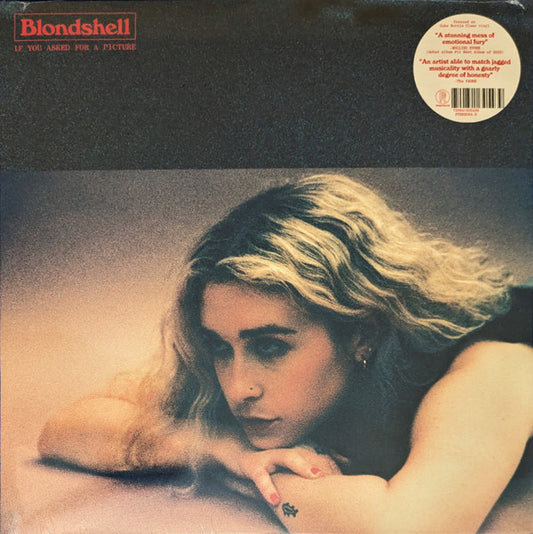 Image of Front Cover of LP - NEW/NEW - BLONDSHELL, If You Asked For A Picture (Partisan Records; PTSN3054-3, Worldwide 2025, Inner, Poster, Coke Bottle Clear Vinyl), ,  - 0156155S