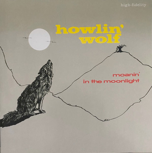 Image of Front Cover of LP - NEW/NEW - HOWLIN' WOLF, Moanin' In The Moonlight (WaxTime; 526008, Europe 2025 Reissue, Clear Vinyl), ,  - 2416219C