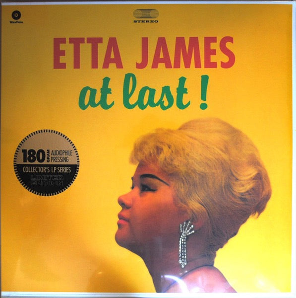 Image of Front Cover of 4635069E: LP - ETTA JAMES, At Last! (WaxTime; 771824, Europe 2023)   NEW/NEW