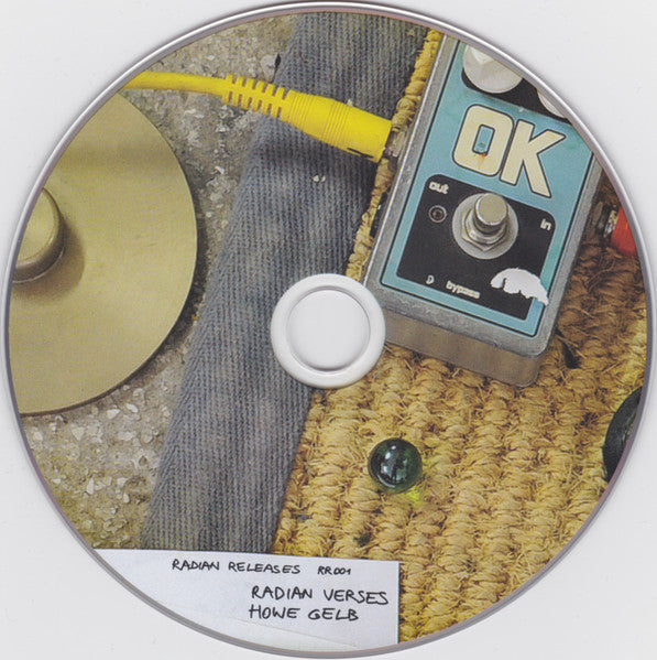 Image of Label Cover of CD - VG+/VG+ - RADIAN, HOWE GELB, Radian Verses Howe Gelb (Radian Releases; RR 001, Austria 2014, CD in LP replica card gatefold sleeve), ,  - 5055196S